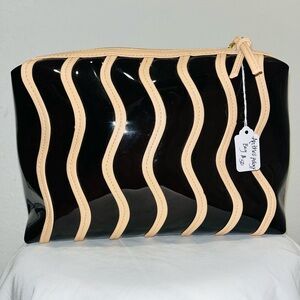 Anthropologie Black and Tan Women's Bag
